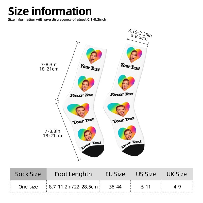 Texte Photo personnalisé chaus - Dress Sock Men avis et prix